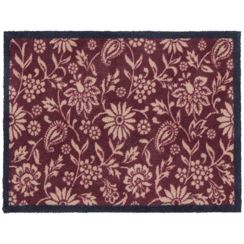 Hug Rug øko dørmåtte, 65x85 - Paisleyblomster