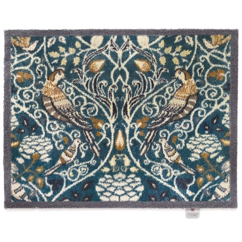 Hug Rug øko dørmåtte, 65x85 - Reflekterede fugle