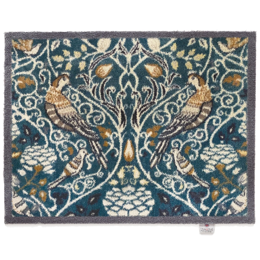 Hug Rug øko dørmåtte, 65x85 - Reflekterede fugle