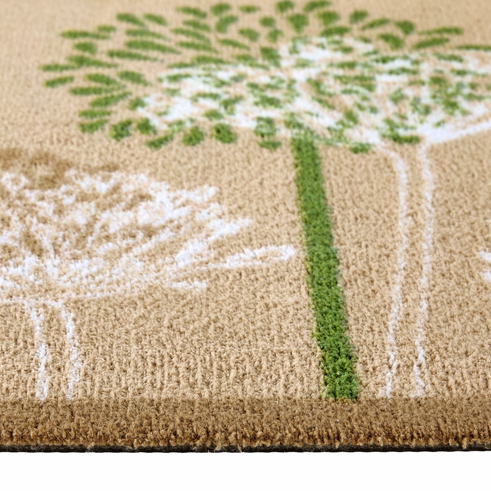 Hug Rug øko dørmåtte, 65x85 - Mælkebøtter - Billede 3