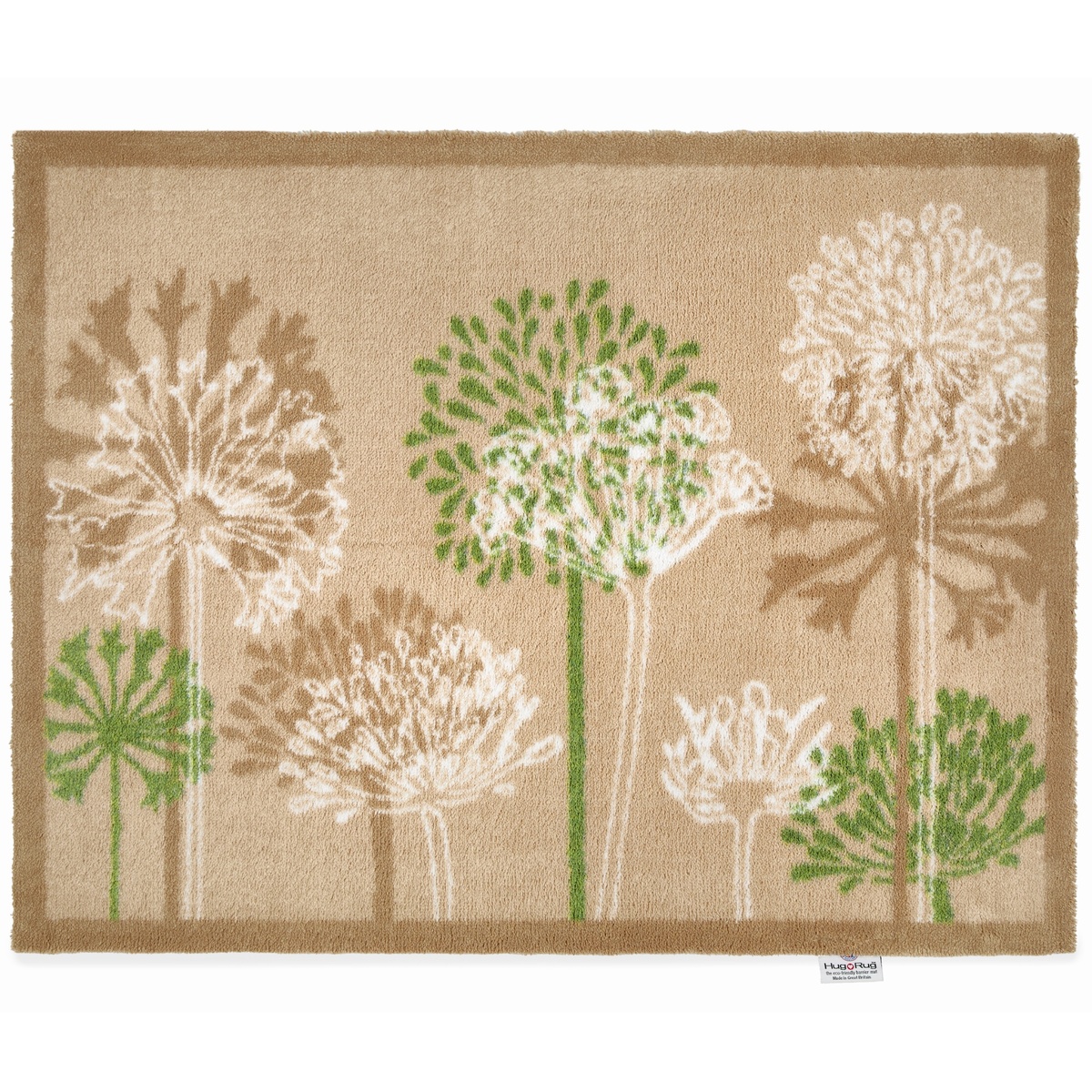 Hug Rug Öko-Fußmatte, 65x85 – Löwenzahn