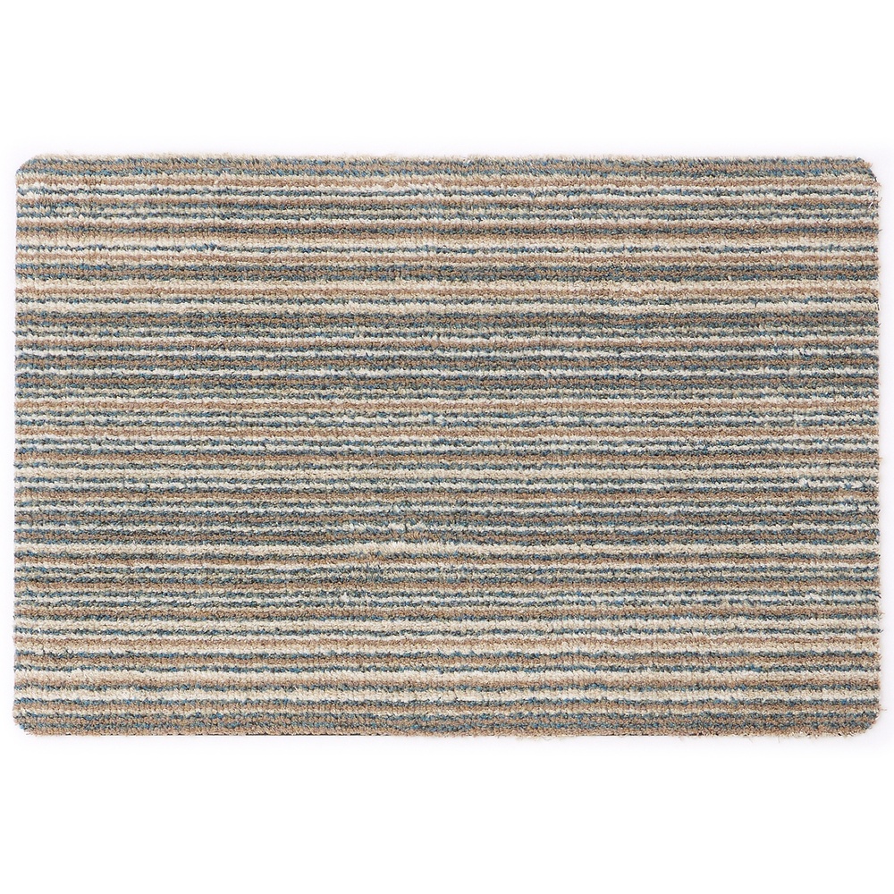 Paillasson Hug Rug, 50x75 - Rayures couleur sable