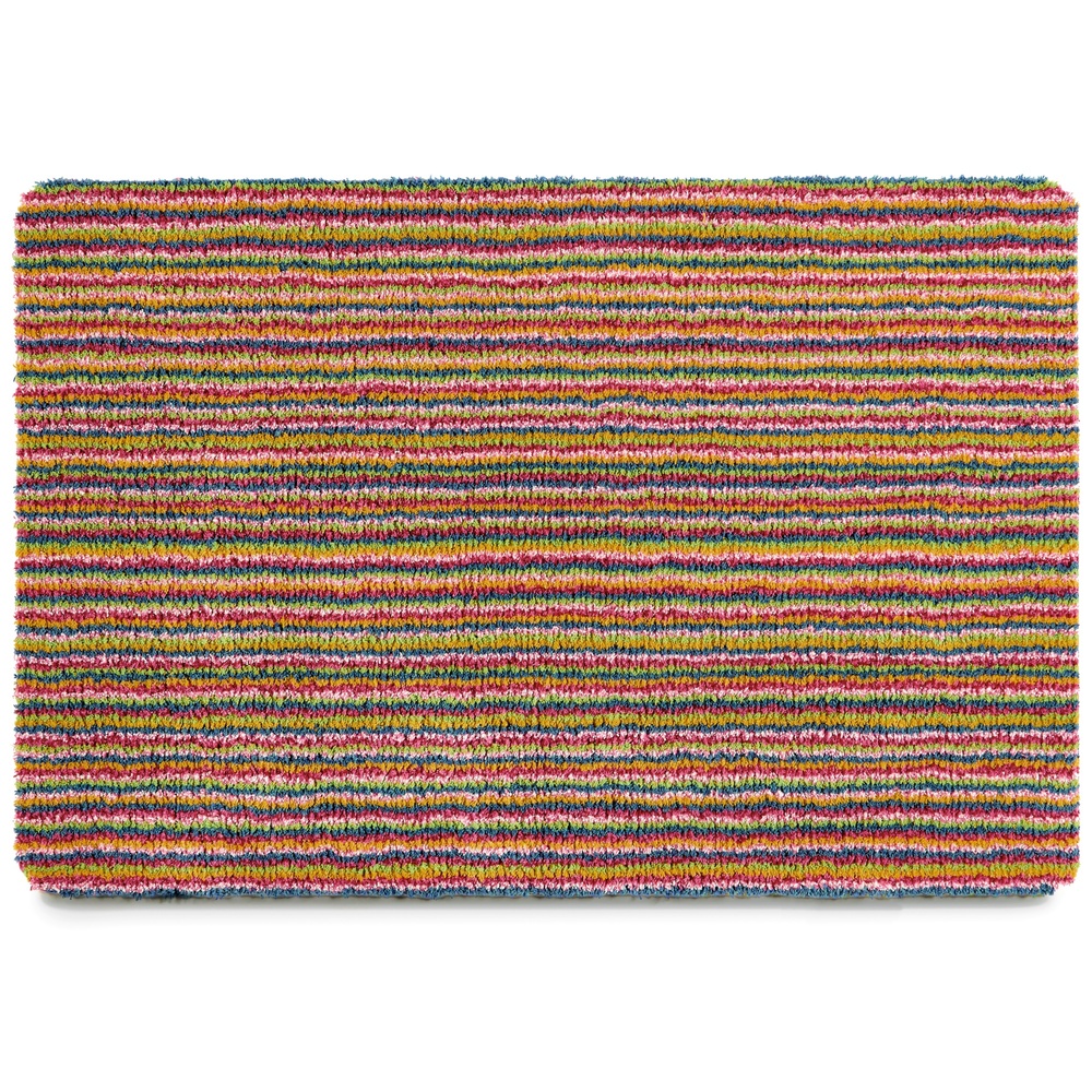 Paillasson Hug Rug, 50x75 - Rayures colorées