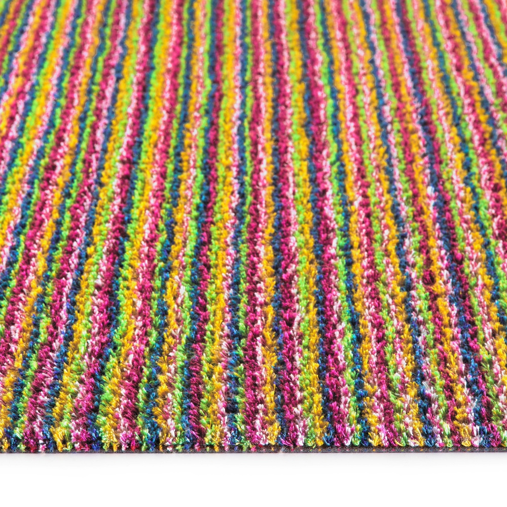 Paillasson Hug Rug, 50x75 - Rayures colorées - Image 3