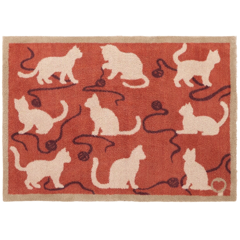 Paillasson écologique Hug Rug, 65x85 - Chats