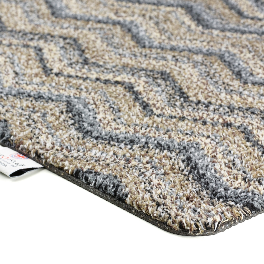Paillasson Hug Rug, 50x75 - Zigzag gris - Image 4