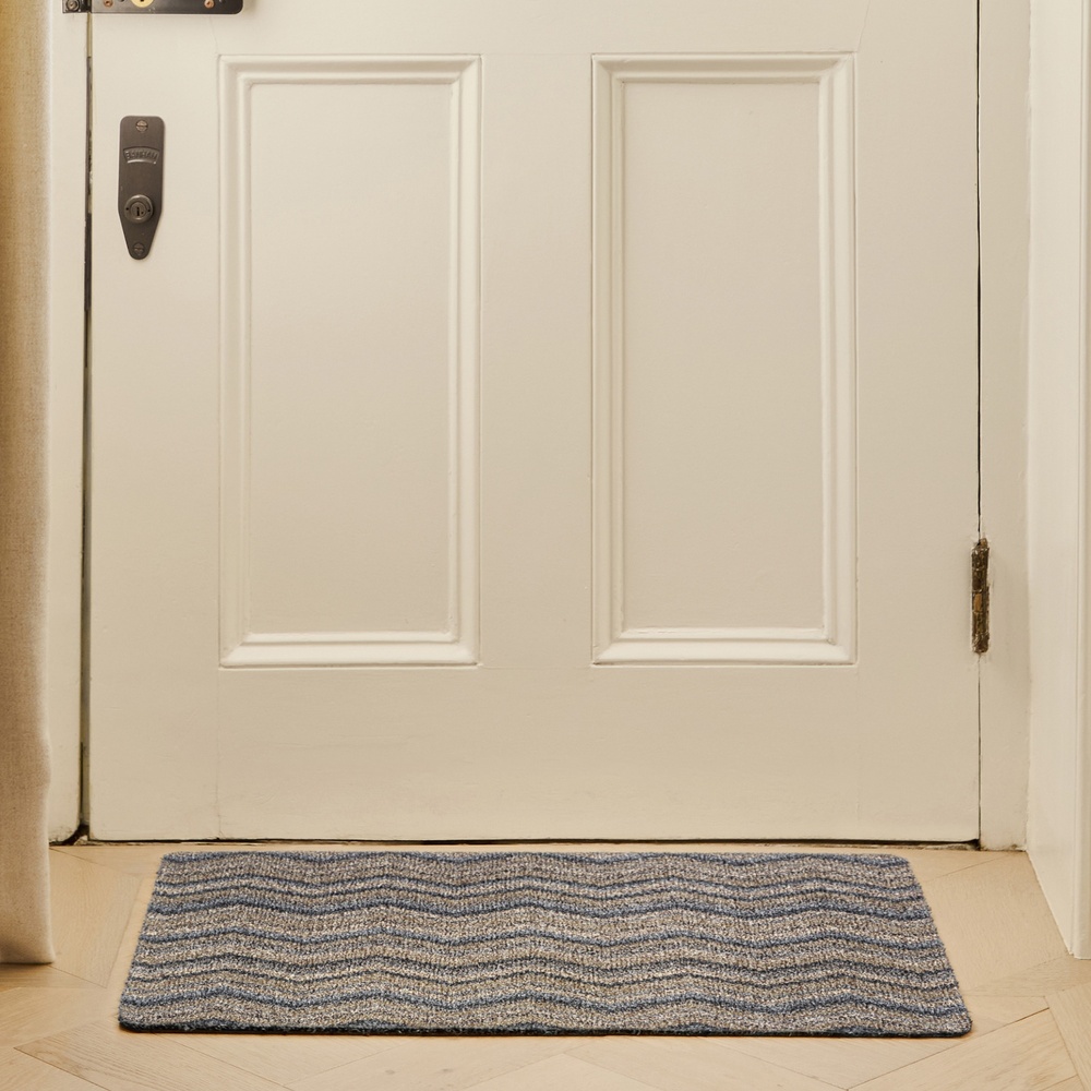Paillasson Hug Rug, 50x75 - Zigzag gris - Image 2