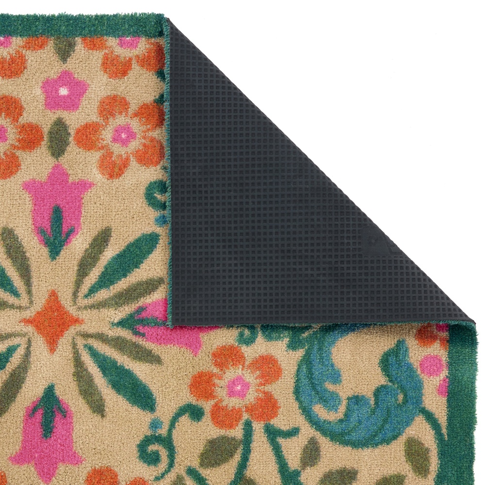 Hug Rug eco-deurmat, 65x85 - Klassieke bloemen - Afbeelding 4