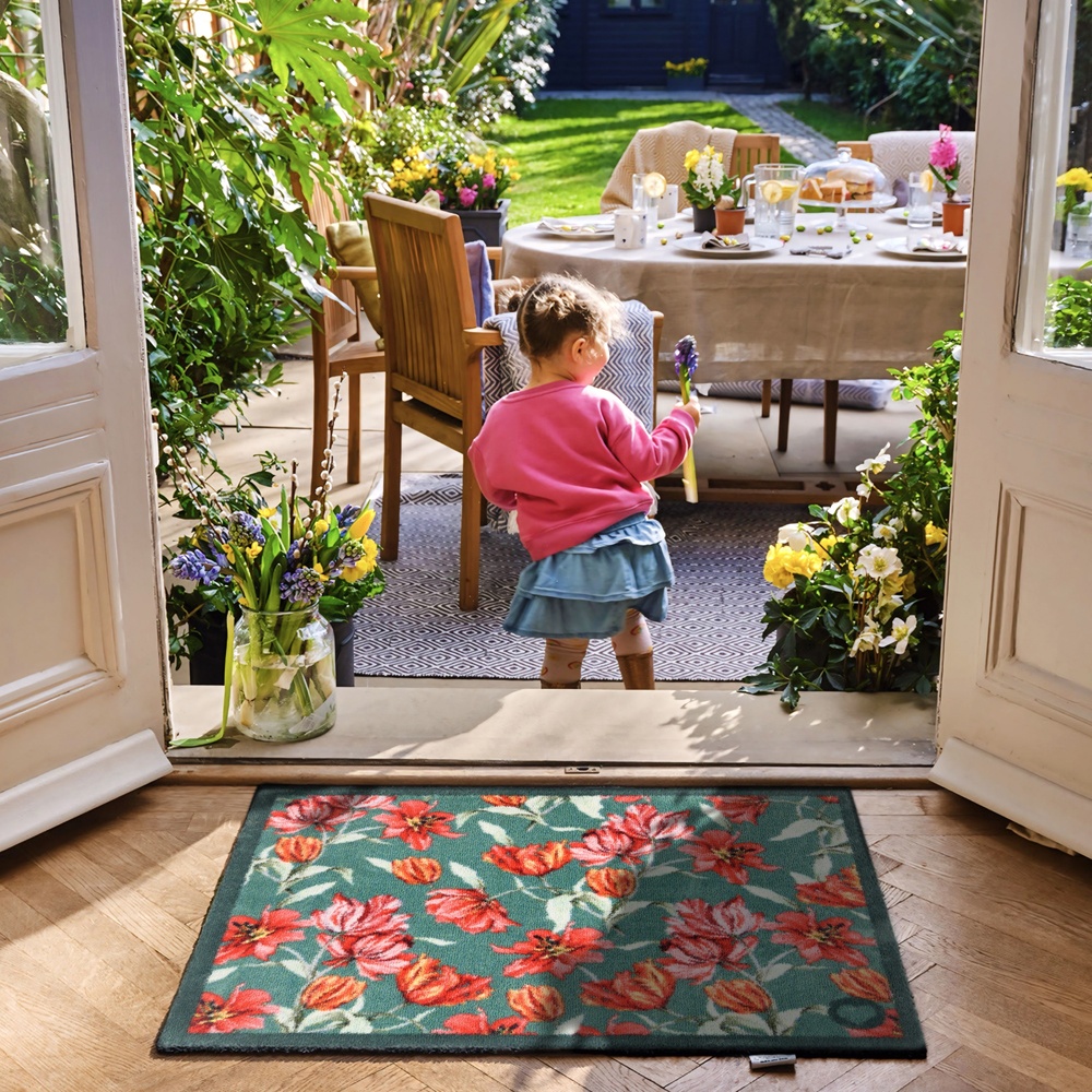 Paillasson écologique Hug Rug, 65x85 - Tulipes dansantes - Image 2