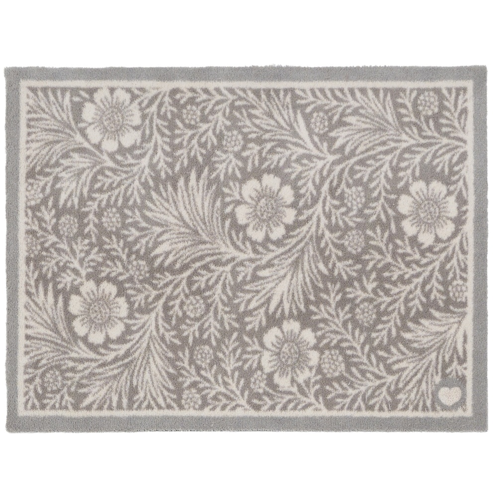 Hug Rug eco-deurmat, 65x85 - Subtiele bloemen