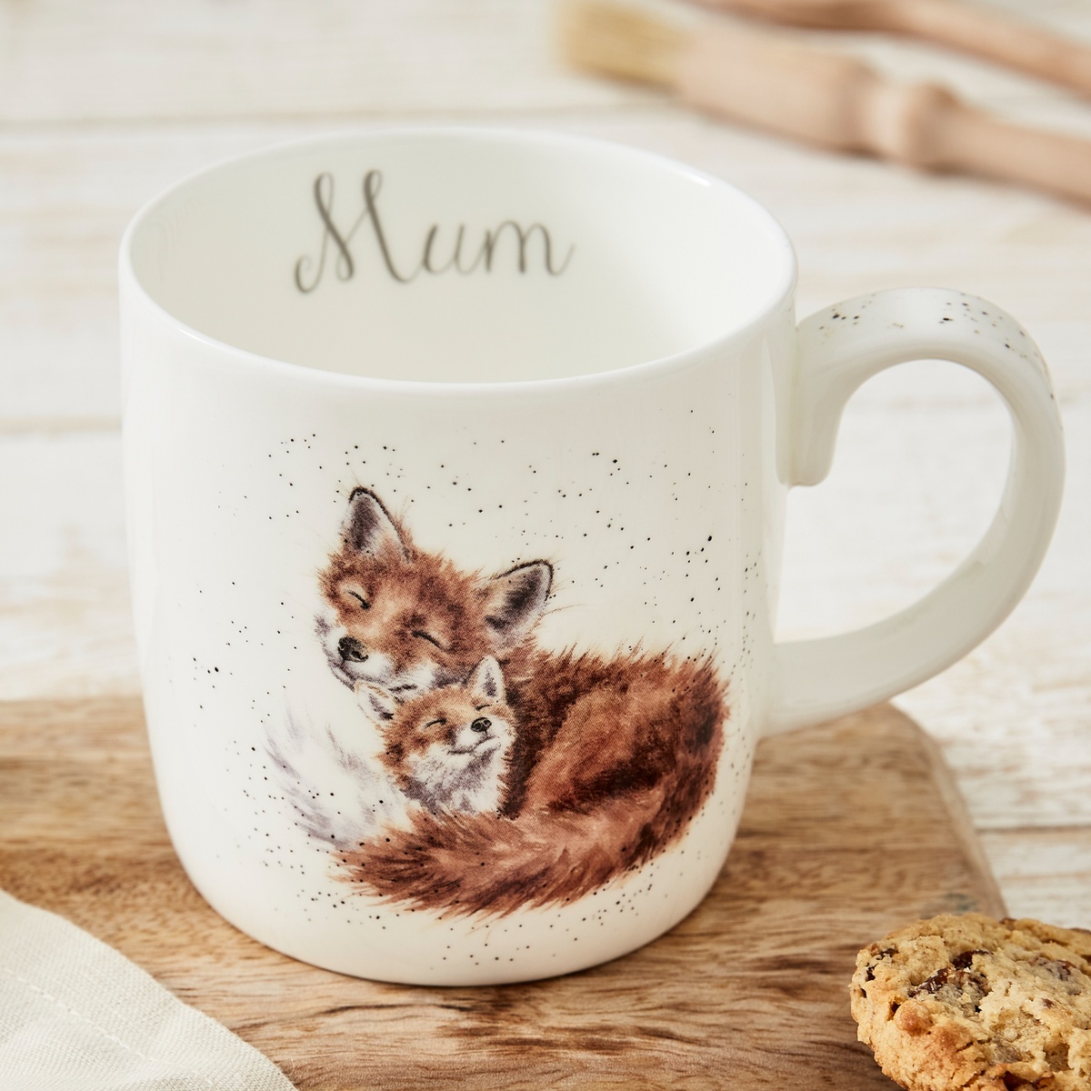 Wrendale-Tasse – Für Mama mit Fuchs, 40 cl