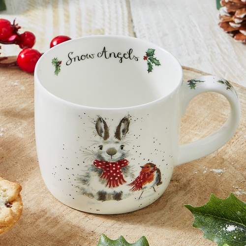 Wrendale-Tasse – Schneeeule