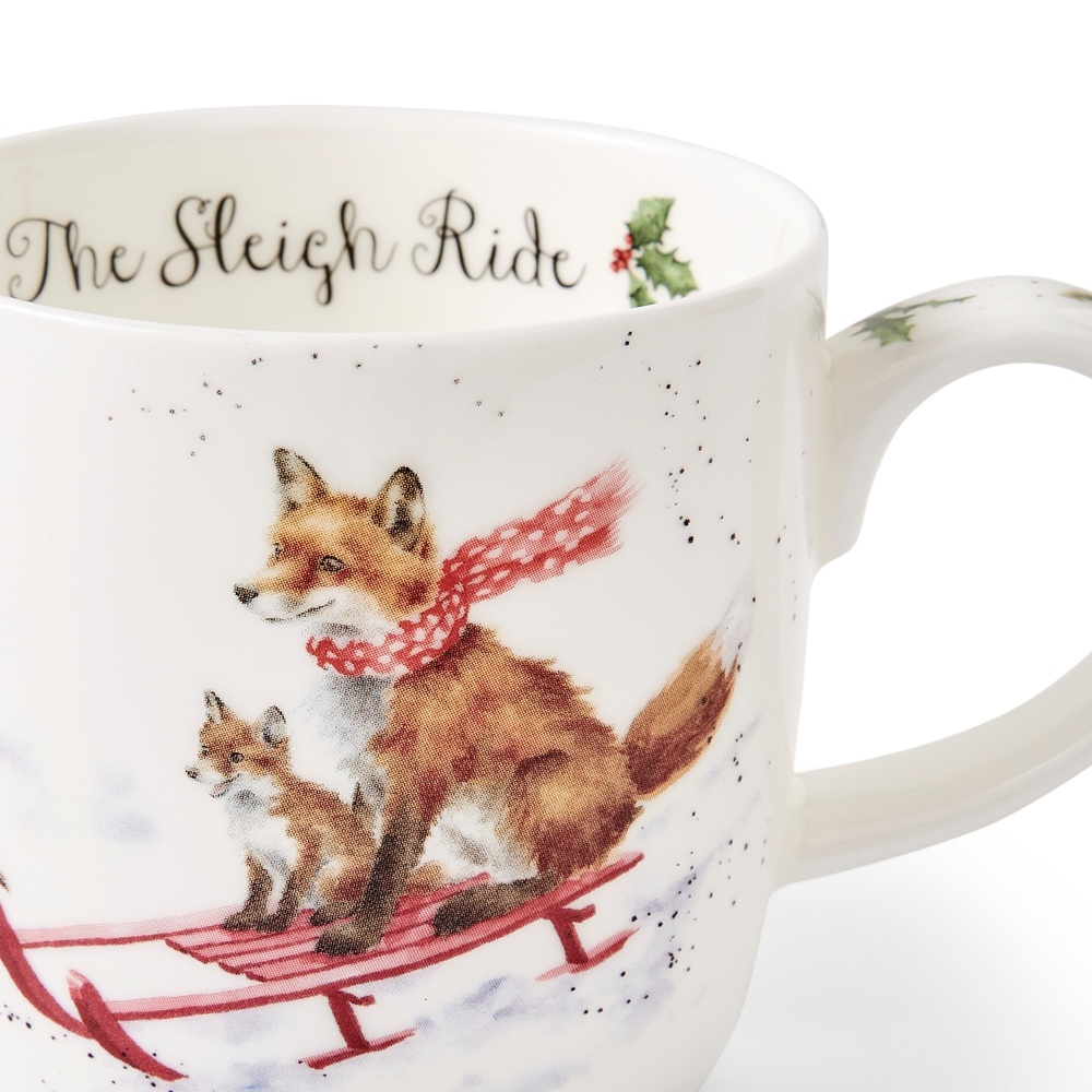 Wrendale Mug - Fox Joyride - Image 3