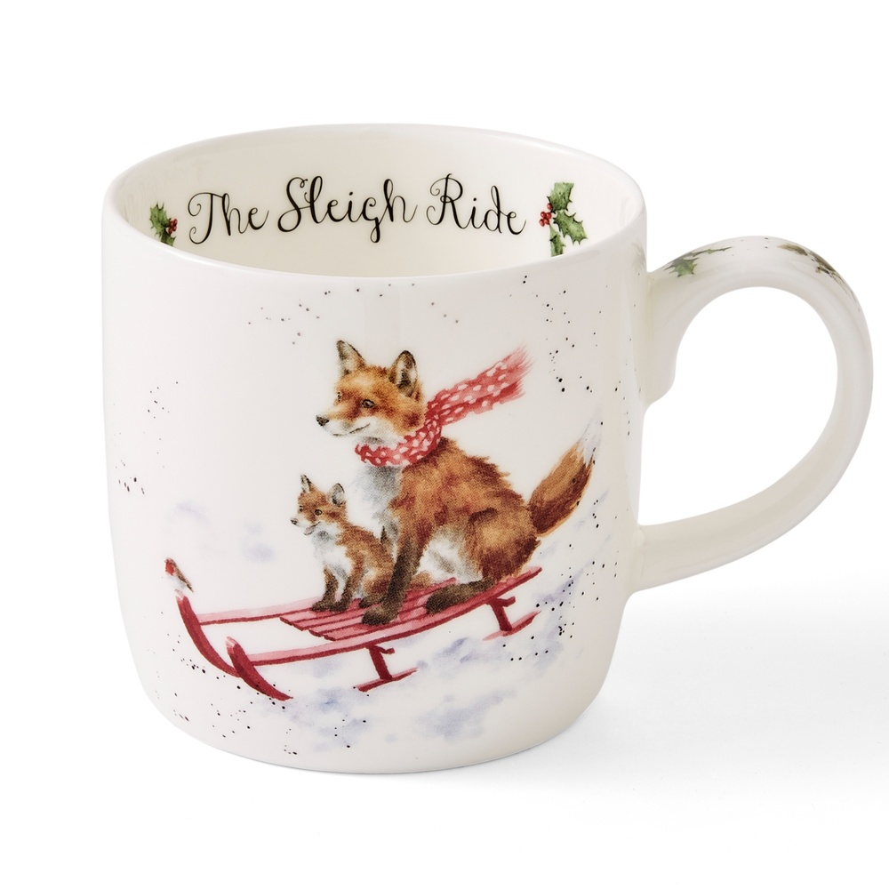 Wrendale Mug - Fox Joyride - Image 2