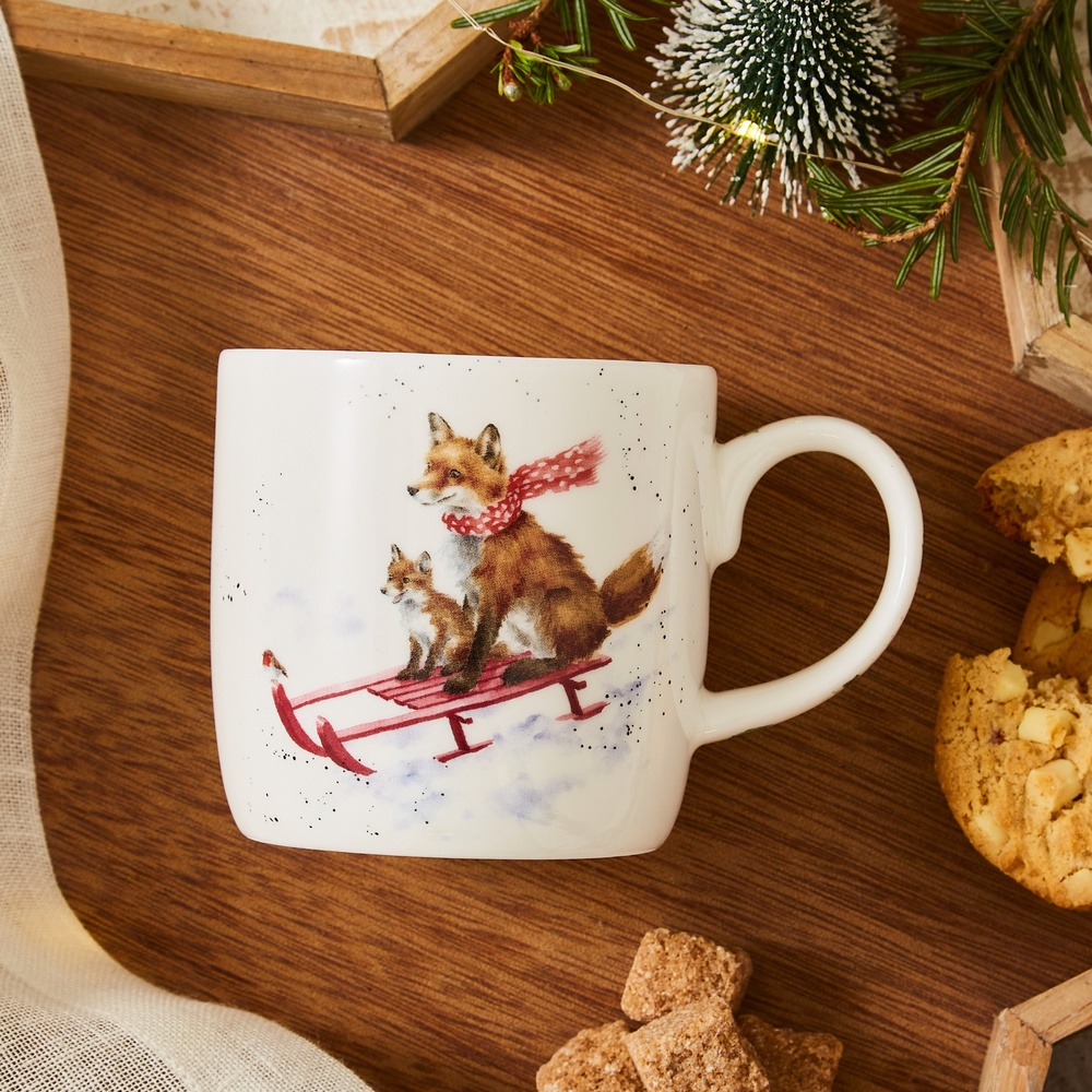 Wrendale Mug - Fox Joyride - Image 4