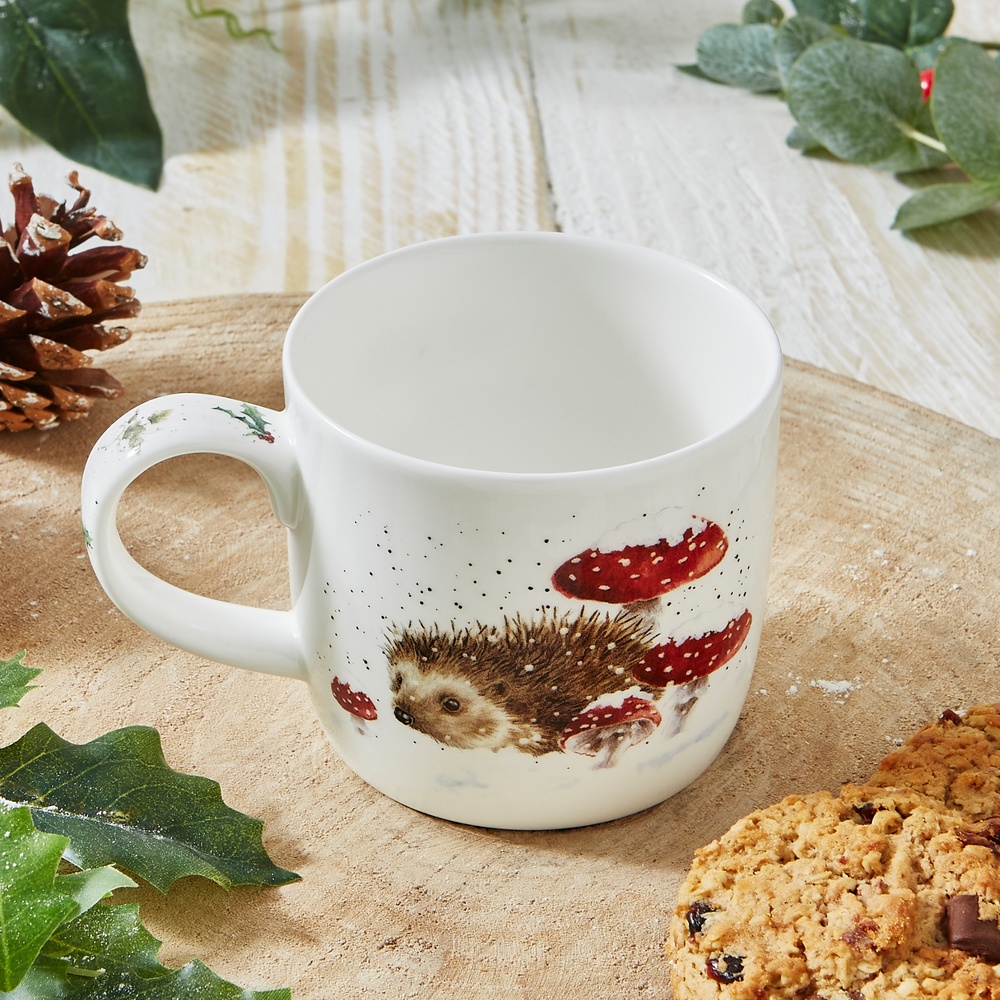Mug Wrendale - Hérisson à la maison pour Noël - Image 3