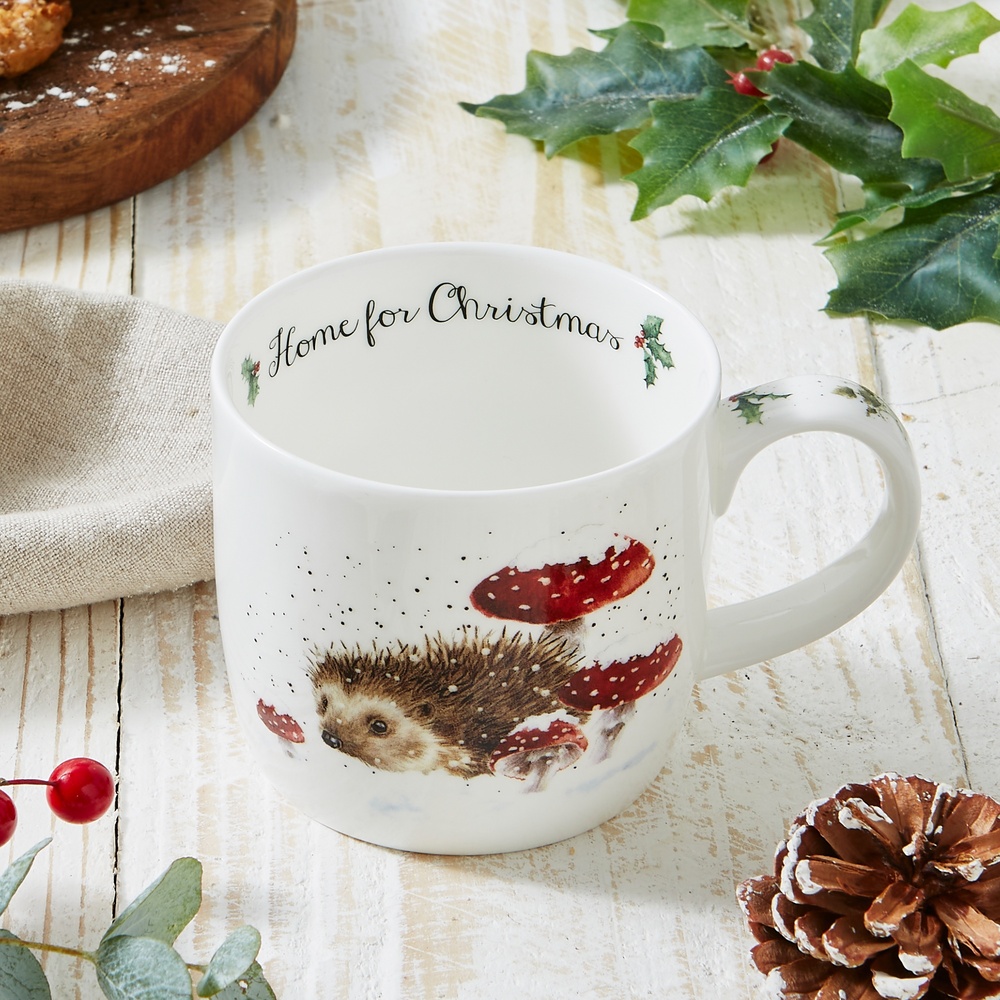 Mug Wrendale - Hérisson à la maison pour Noël - Image 4