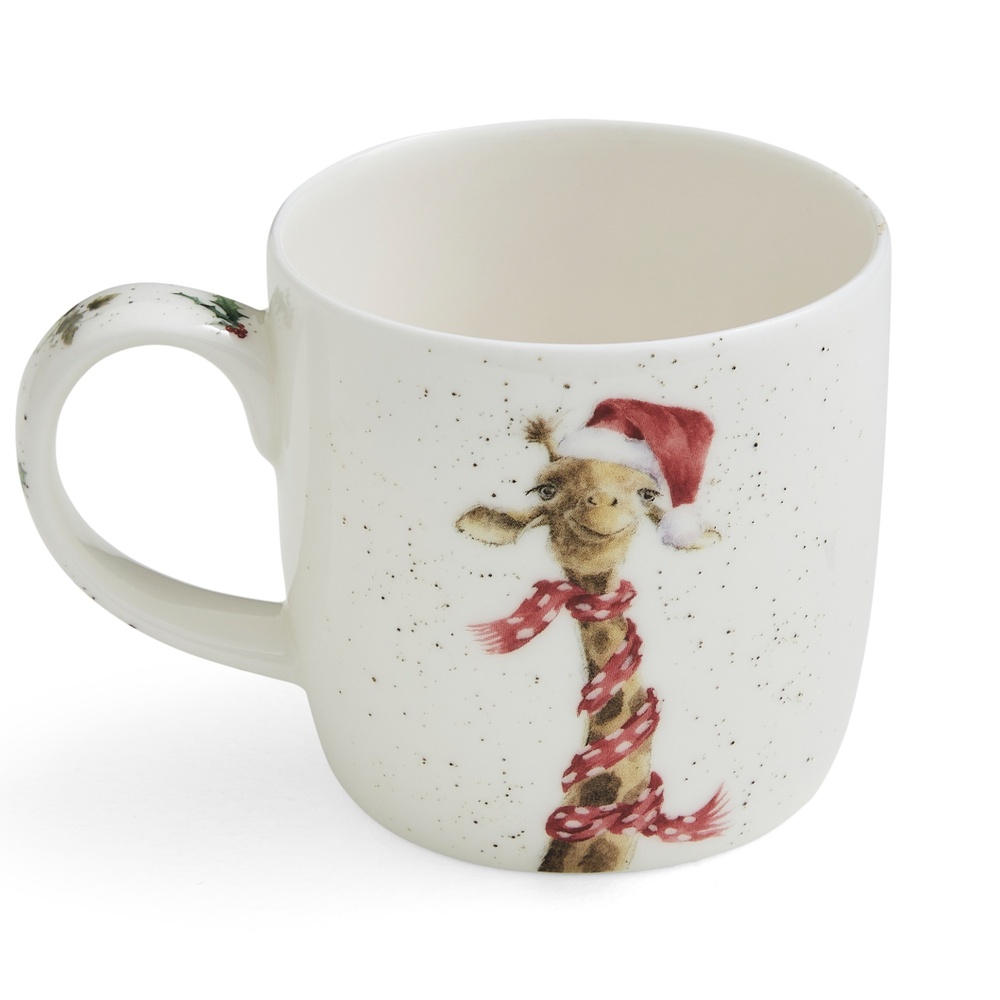 Wrendale-Tasse – Weihnachtsgiraffe - Bild 4