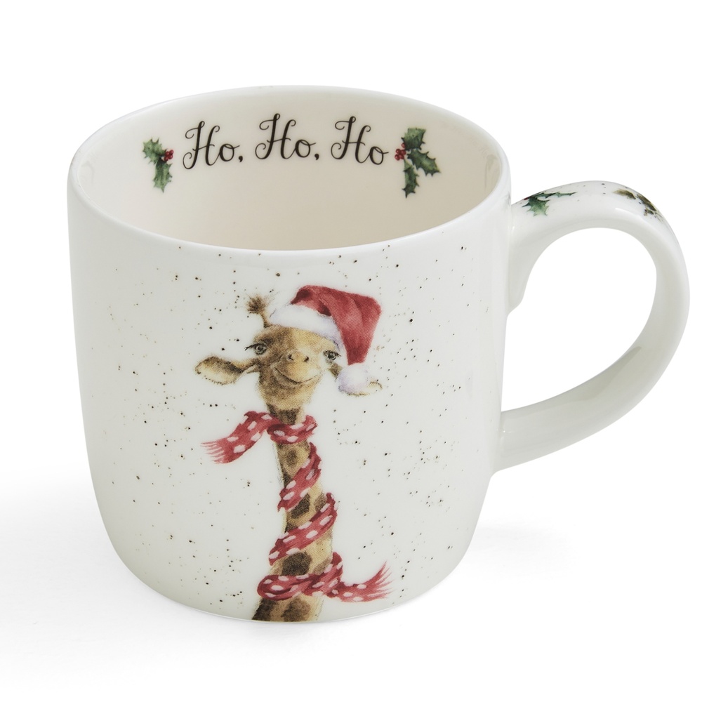Wrendale-Tasse – Weihnachtsgiraffe - Bild 3