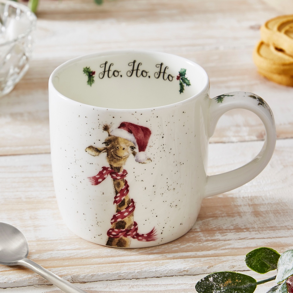 Wrendale-Tasse – Weihnachtsgiraffe - Bild 2