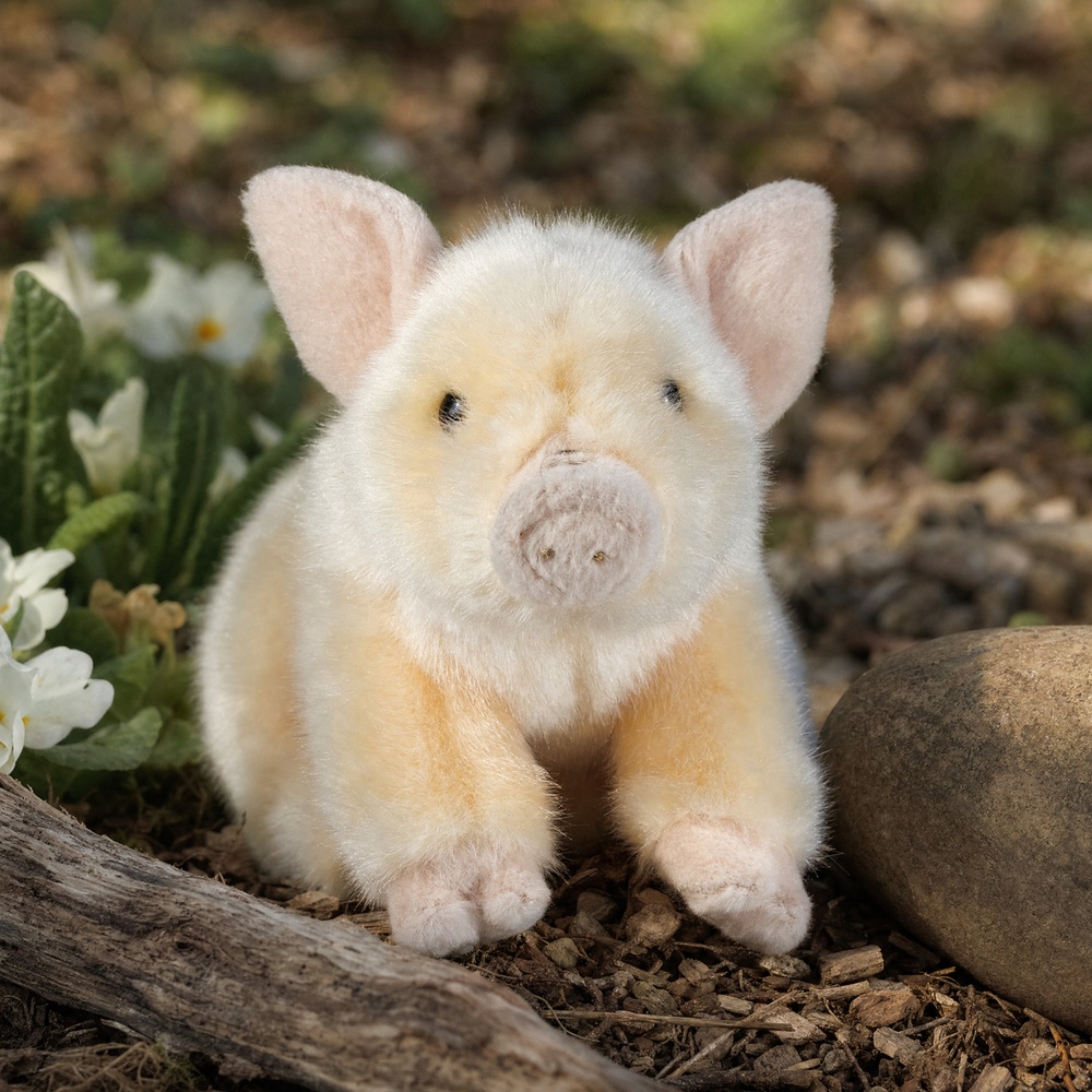 Living Nature bamse - Gris, 12 cm