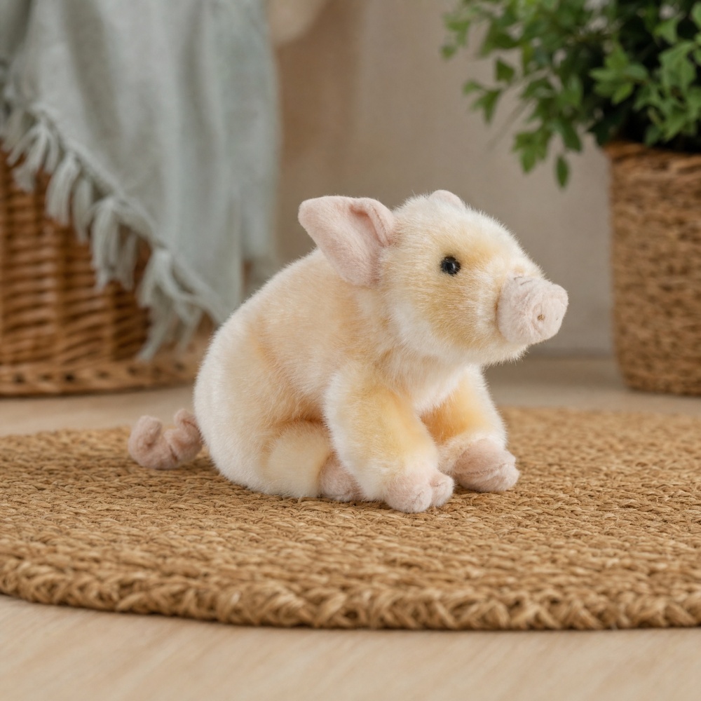 Living Nature bamse - Gris, 12 cm - Billede 5