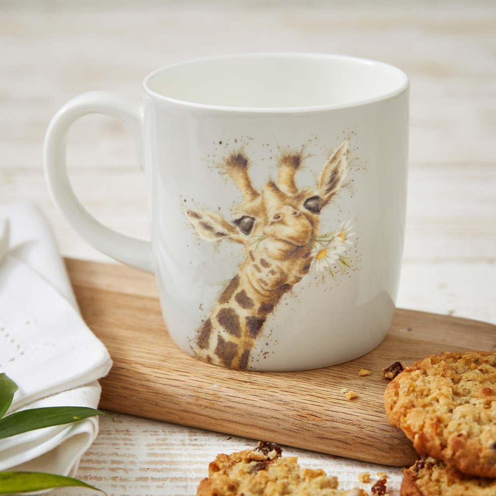 Mug Wrendale - Girafe et fleurs, 40 cl - Image 5