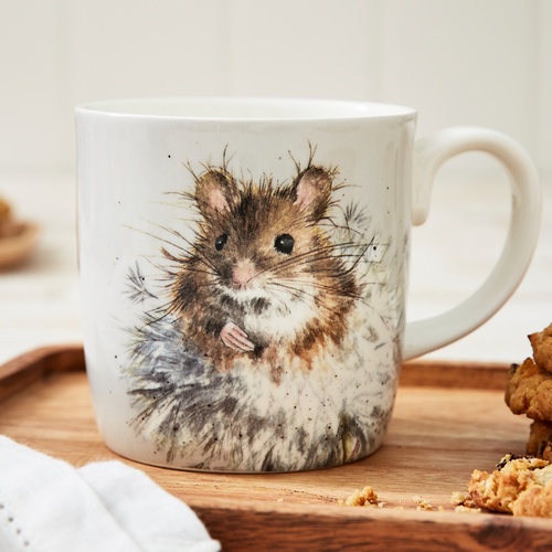 Wrendale Becher – Löwenzahn mit Maus, 40 cl