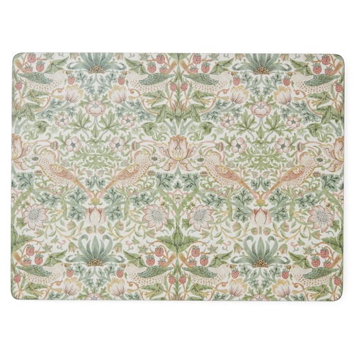 William Morris Tischsets, 4 Stk. – Der Erdbeerdieb, Braun