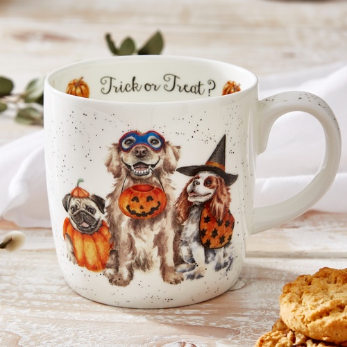 Wrendale Tasse - Süßes-oder-Saures-Hunde, 40 cl