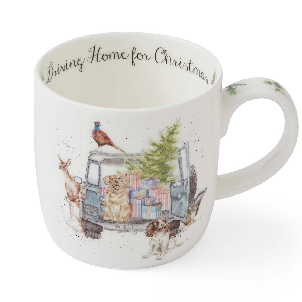Wrendale mok - Thuis voor Kerstmis