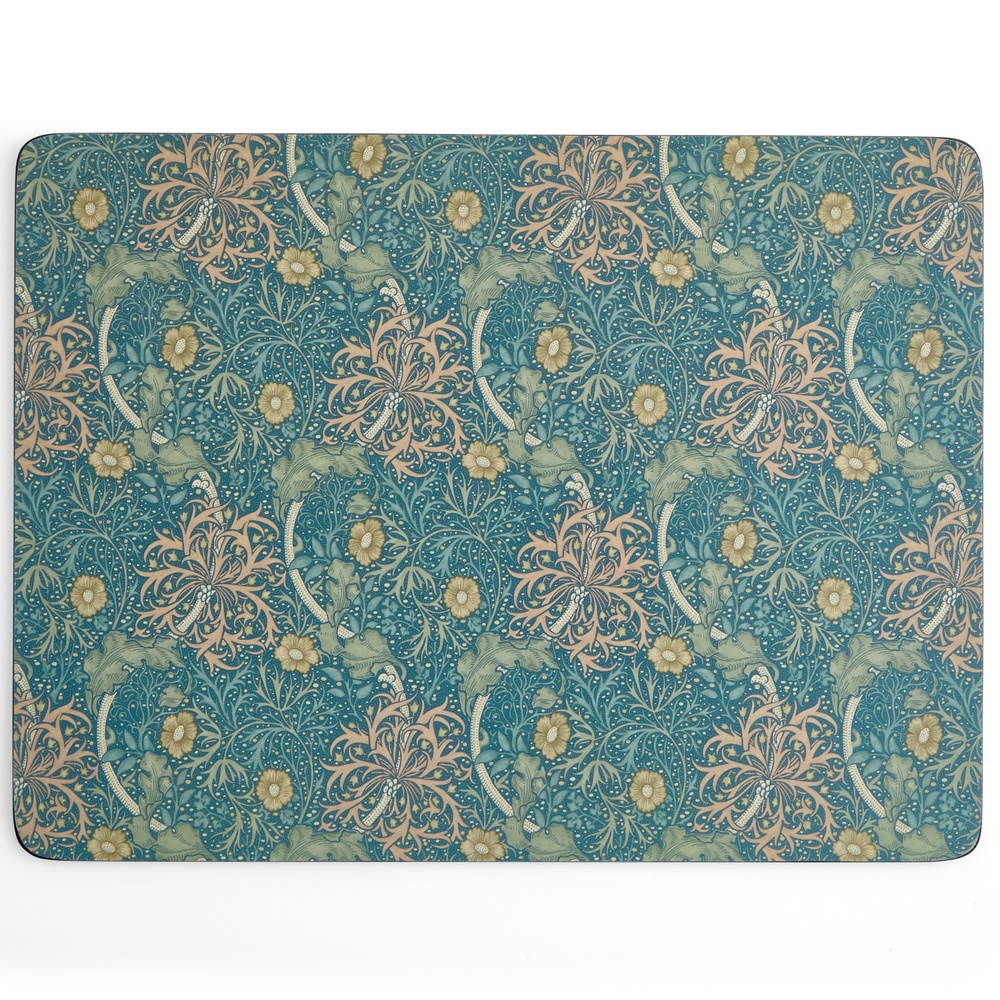 William Morris Tischsets, 4 Stk. - Seetang
