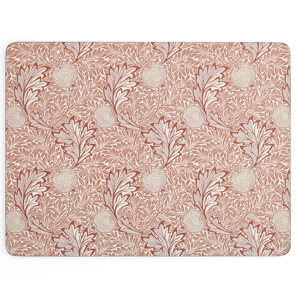 William-Morris-Tischsets, 4 Stk. – Äpfel