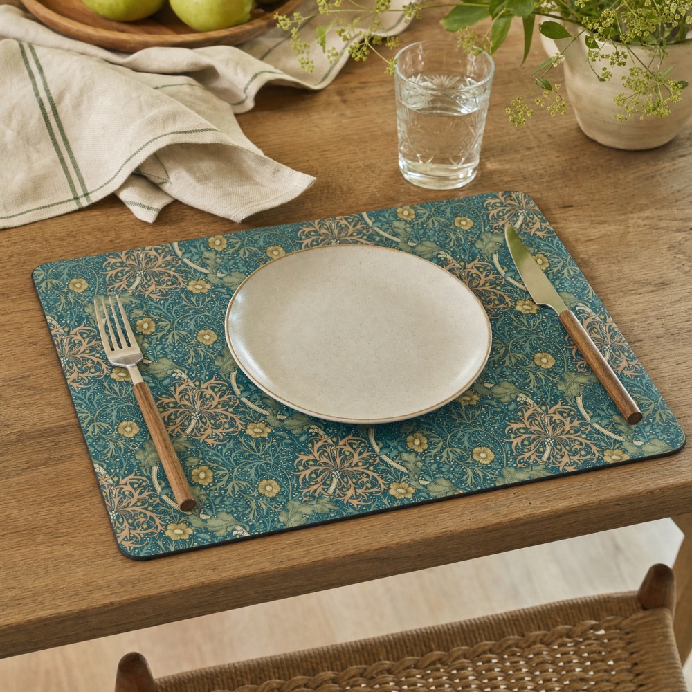 William Morris Tischsets, 4 Stk. - Seetang - Bild 2