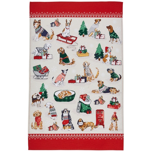 Ulster Weavers theedoek - Vrolijke honden