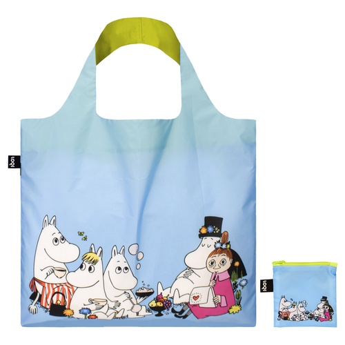 Loqi boodschappentas - de Moominfamilie