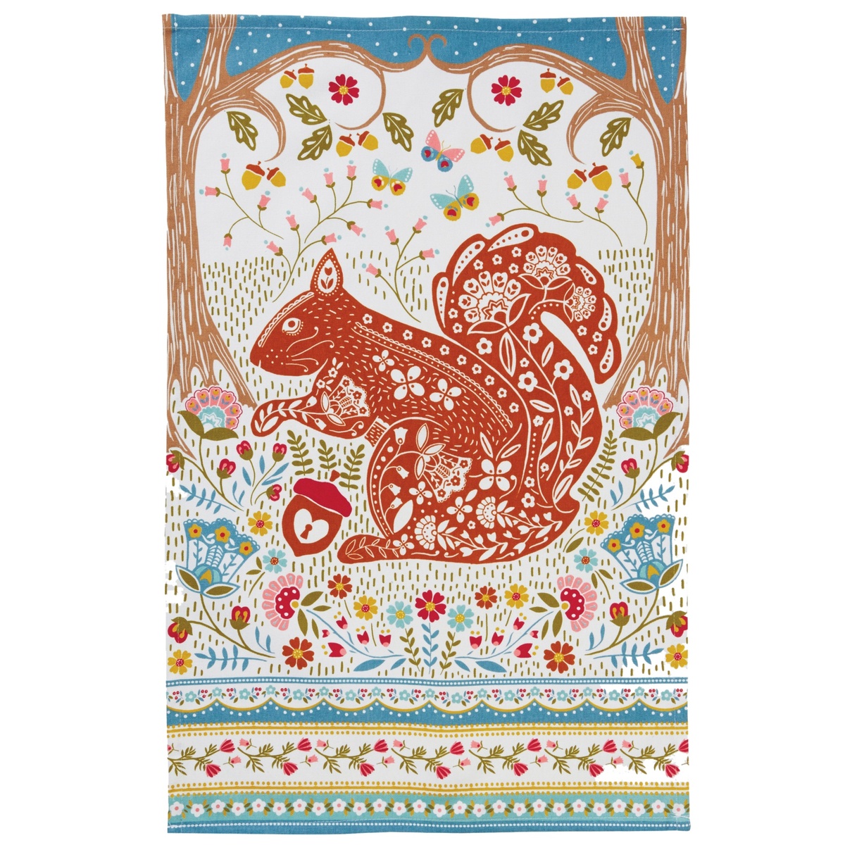 Ulster Weavers viskestykke - Skovegern