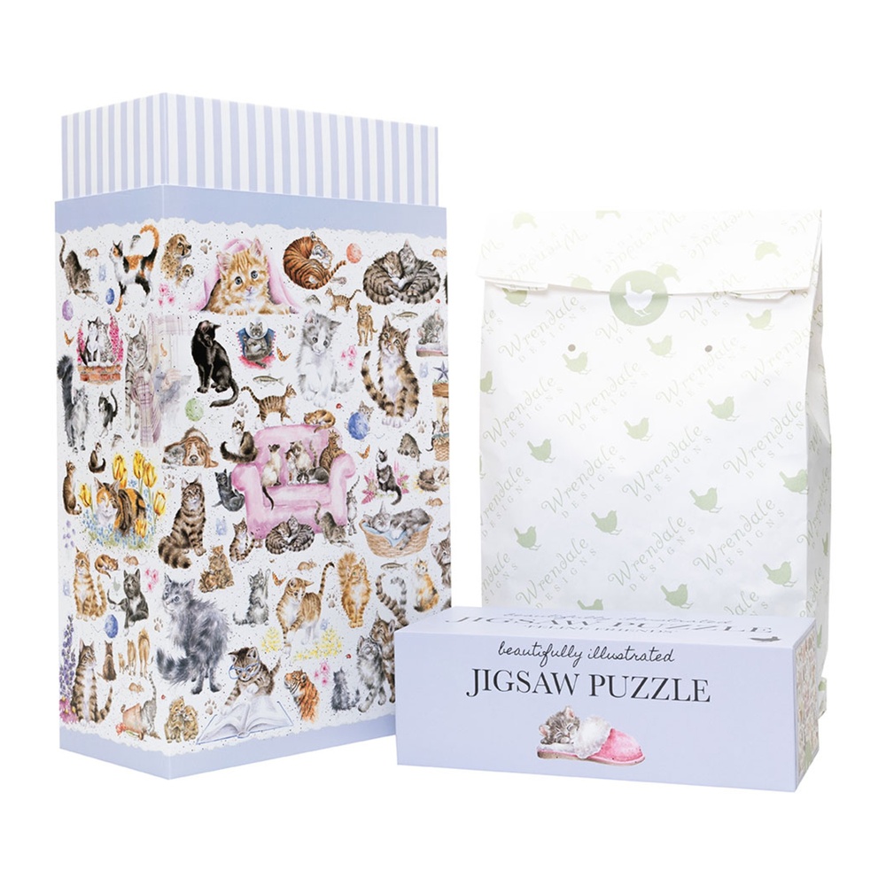 Wrendale Puzzle mit 1000 Teilen – Katzenfreunde - Bild 7