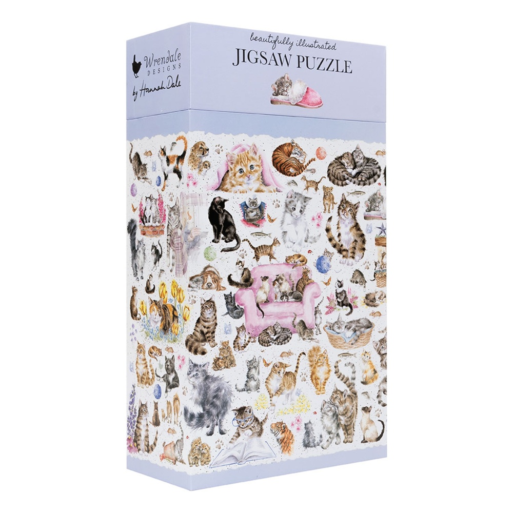Wrendale Puzzle mit 1000 Teilen – Katzenfreunde - Bild 6