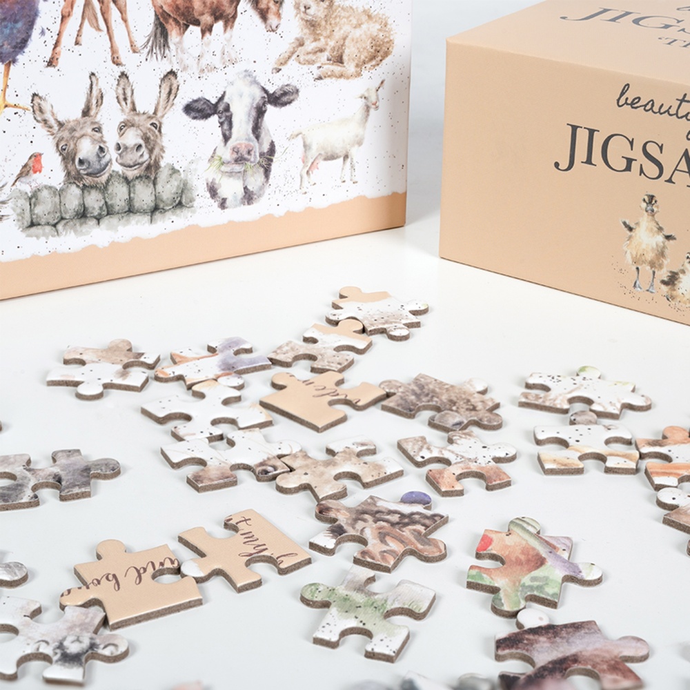 Wrendale Puzzle mit 1000 Teilen – Freunde des Bauernhofs - Bild 4