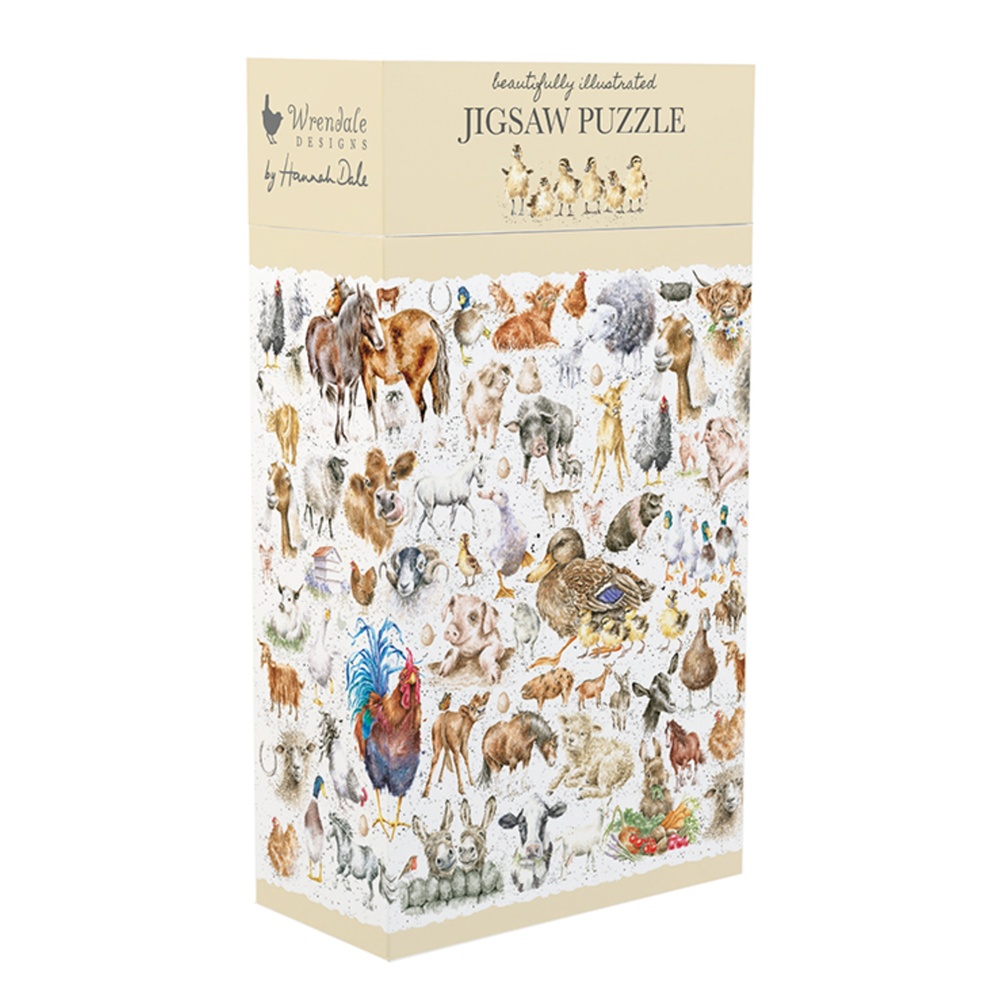 Wrendale Puzzle mit 1000 Teilen – Freunde des Bauernhofs - Bild 5