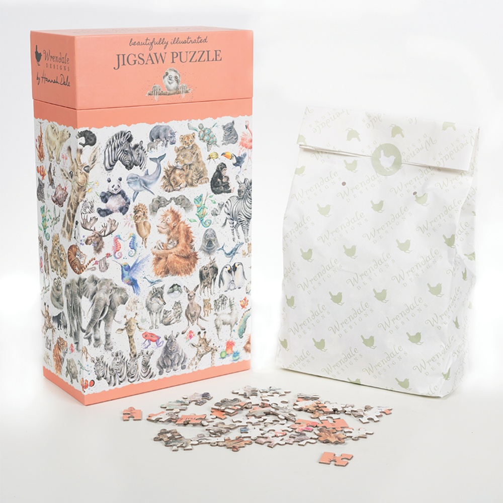 Wrendale Puzzle mit 1000 Teilen – Zoo - Bild 3