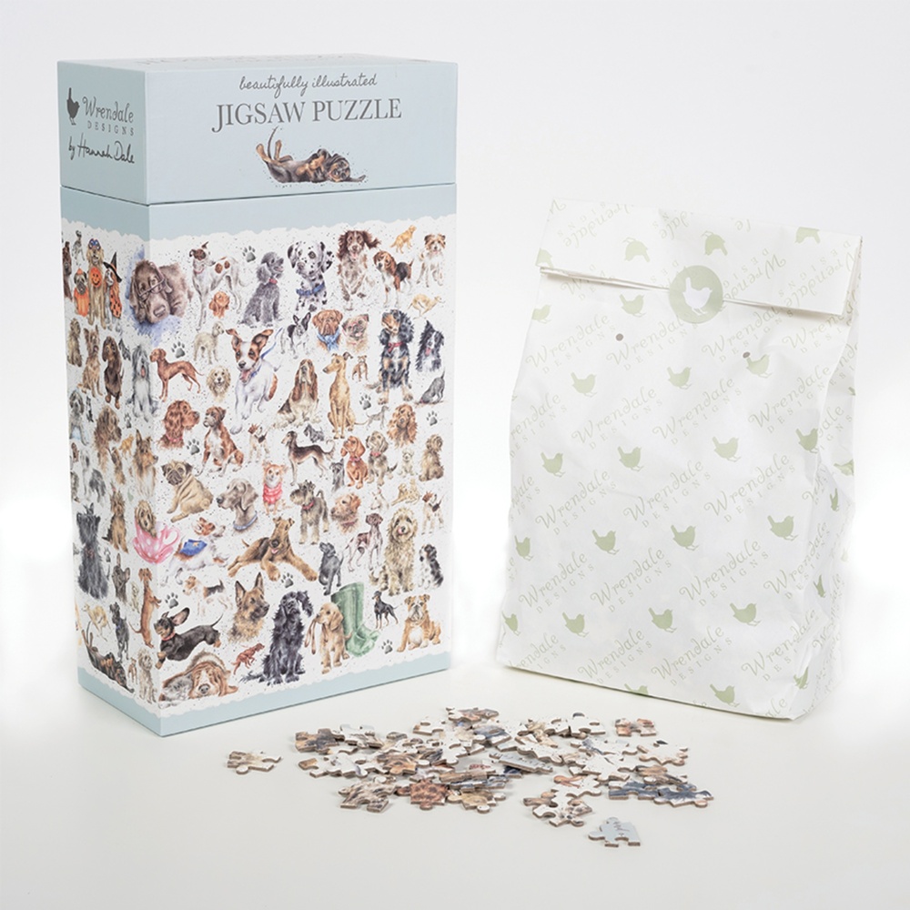 Wrendale Puzzle mit 1000 Teilen – Ein Hundeleben - Bild 3