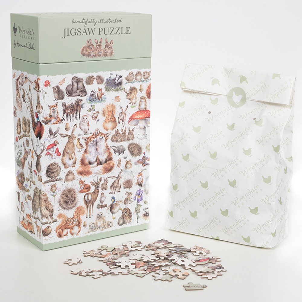 Wrendale Puzzle mit 1000 Teilen – Tiere - Bild 3