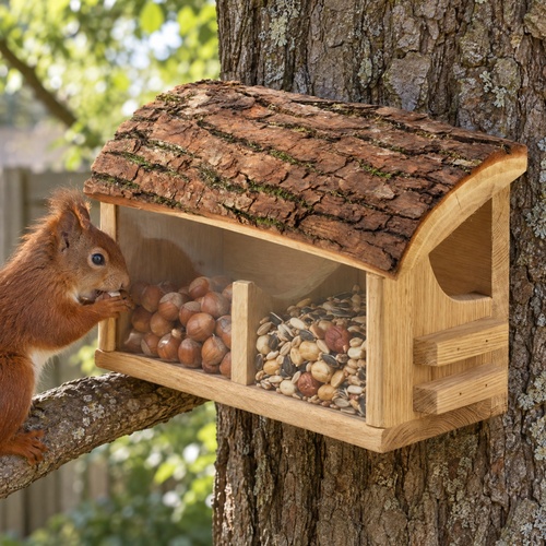 Hercules Eichhörnchen-Futterhaus