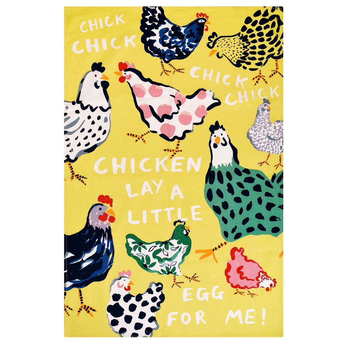 Torchon Ulster Weavers - Poules et poussins