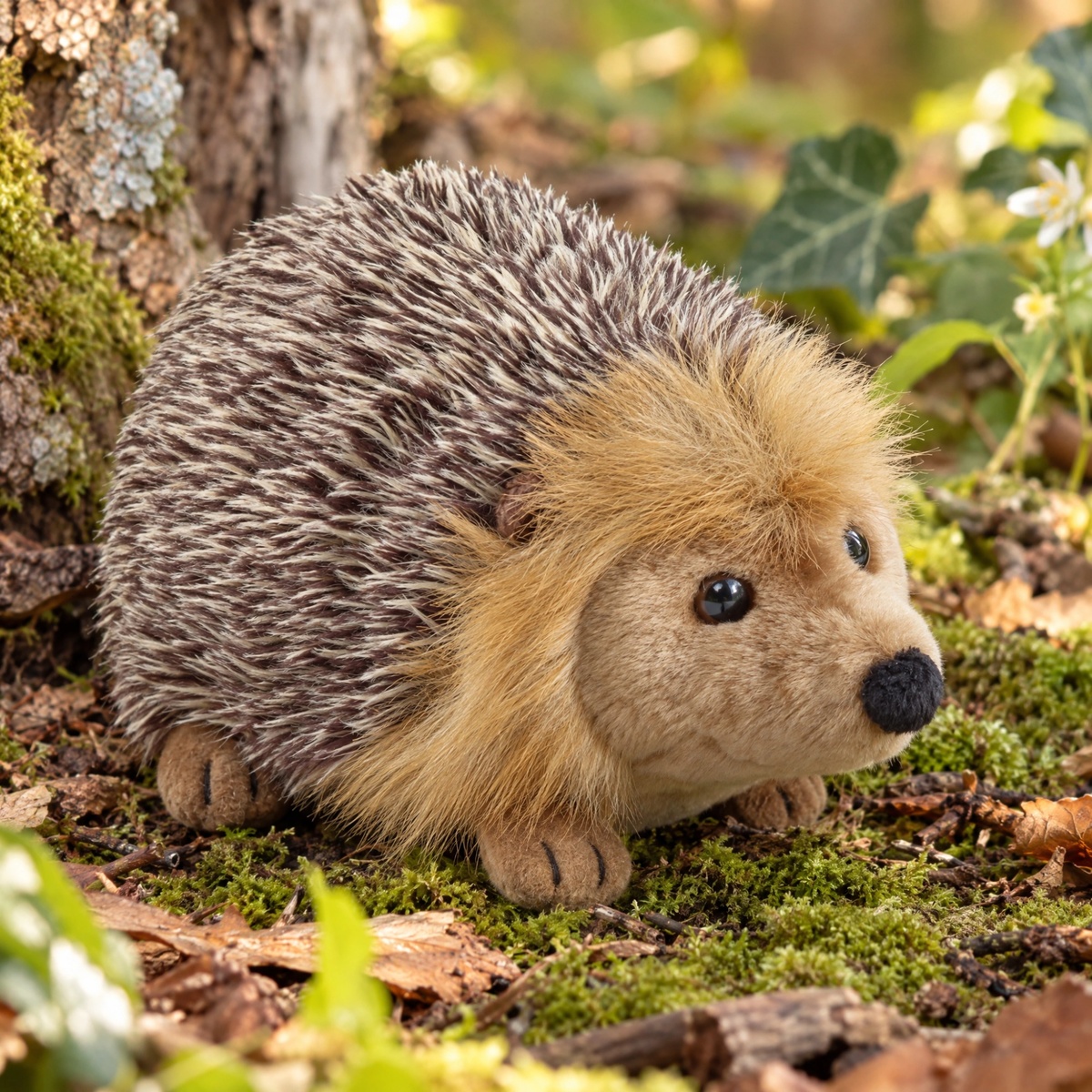Living Nature knuffel - Egel, 12 cm