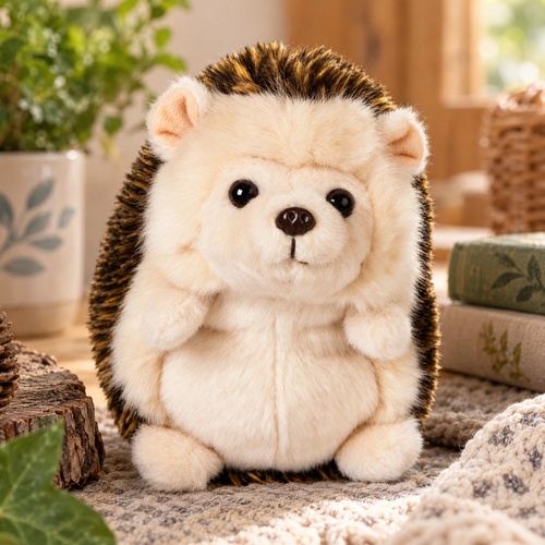 Living Nature gosedjur - Sittande igelkott, 16 cm