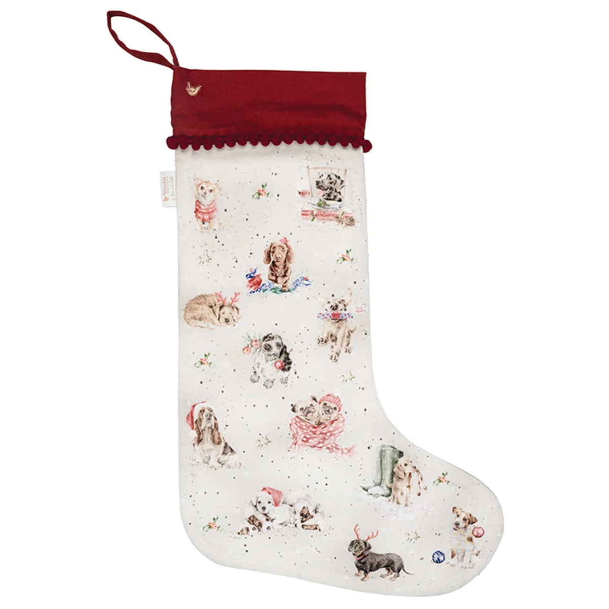 Chaussette de Noël Wrendale - Un Noël patte-astique