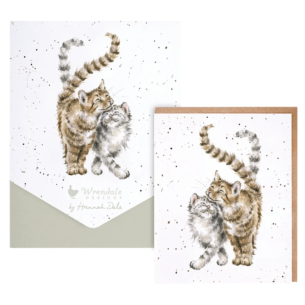 Wrendale kaartenset, 8 stuks - Kattenplezier - Afbeelding 3